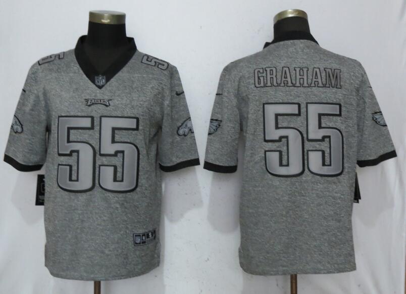 Men Philadelphia Eagles #55 Graham Gray Vapor Untouchable Stitched Gridiron Nike Limited NFL Jerseys